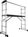 Produktbild: tectake® Aluminium Multigerüst 4 in 1 Belastbarkeit 150 kg