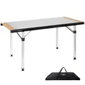 Produktbild: BRUNNER Campingtisch Rolltisch Quadra Tropic 6 Klapptisch Garten Falttisch Alu