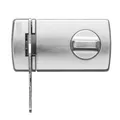 Produktbild: ABUS Tür-Zusatzschloss 2130 (Metall) mit Sperrbügel Farbe: Silber