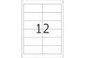 Produktbild: HERMA Etikett HERMA Folien-Etiketten SPECIAL, 97,0 x 42,3 mm, transparent
