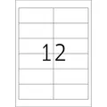 Produktbild: HERMA Folien-Etiketten SPECIAL, 97,0 x 42,3 mm, transparent
