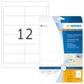 Produktbild: HERMA 4682 Etiketten A4 97x42,3mm 300 Stück selbstklebend transparent matt