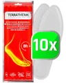 Produktbild: TerraTherm Wärmesohlen luftaktiviert – 8h warme Füße – 5, 10 oder 30 Paar Sohlenwärmer – 100% natürliche Wärme – wärmende Schuheinlagen - 10 Paar L