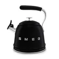 Produktbild: Smeg, WKF01BL Wasserkessel, aus Edelstahl, 2,3 l Fassungsvermögen, Abnehmbarer Deckel und Verschlussklappe, auch für Induktion, Schwarz