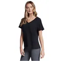 Produktbild: Tshirt Damen, Skechers Pima V-Neck Tee, Schwarz
