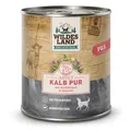 Produktbild: Wildes Land - Kalb mit Distelöl - 6 x 800 g - Hundefutter