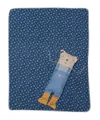 Produktbild: Babydecke Juwel in der Puppe 'Bär' 70 x 90 cm Blau, DAVID FUSSENEGGER