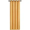 Produktbild: Verdunklungsgardine mit Ösen in vielen Farben, (1 Stück) Senf 140x225 cm - Woltu