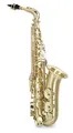 Produktbild: Classic Cantabile Winds AS-450 Eb Brushed Altsaxophon (Alt-Saxophon, gebürstetes Messing, Es-Stimmung, Hoch-Fis-Klappe, sehr ergonomische Klappenmechanik)