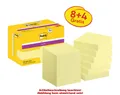 Produktbild: Post-it Haftnotizen super sticky notes, 76 x 76 mm, 8+4