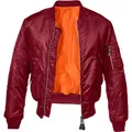 Produktbild: Brandit MA1 Classic Jacke Grösse: 5XL, Farbe: Burgunderrot - Rot - 5XL