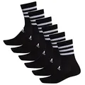 Produktbild: adidas 6 Paar CSH CREW 6p Tennissocken Sportspocken Unisex, Farbe:Black, Socken & Strümpfe:43-45