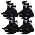 Produktbild: adidas 12 Paar CSH CREW 12p Tennissocken Sportspocken Unisex, Farbe:Black, Socken & Strümpfe:43-45