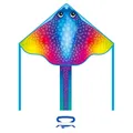 Produktbild: Kinderdrachen Einleiner Drachen HQ Simple Flyer Manta 120 cm Flugdrache