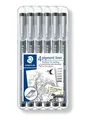 Produktbild: Staedtler Fineliner pigment liner black 6pcs 308 SB6P