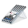 Produktbild: Staedtler pigment 6 Fineliner in 6 verschiedenen Linienbreiten schwarz Box Set