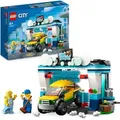 Produktbild: LEGO 60362 City Autowaschanlage, Set mit Spielzeugauto für Kinder ab 6 Jahren, Jungen & Mädchen, funktionierende 