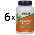 Produktbild: 6 x NOW Foods Boswellia Extract, 500mg - 90 softgels (433,30 EUR/kg)