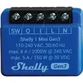 Produktbild: SHELLY PLUS 1M 3 - Shelly 1 Mini Gen3, 1-Kanal, WLAN, BT, max. 8 A
