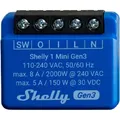 Produktbild: Shelly 1 Mini Gen3 (Schaltaktor) (Shelly_Plus_1_Mini_G3)