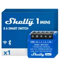 Produktbild: Shelly Relais 1 Mini Gen3 Intelligenter Schalter 1P Blau WLAN Bluetooth max. 8A