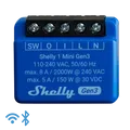 Produktbild: Shelly Plus 1 Mini Gen. 3 · Relais · max 8A · 1 Kanal · WLAN · BT