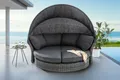 Produktbild: riess-ambiente Loungebett SEATTLE 195cm grau, Einzelartikel 1 Teile, Garten · Sonneninsel · Outdoor · drehbar