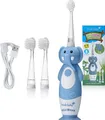 Produktbild: Brush-Baby BRB238, Kind, Schallzahnbürste, Tägliche Pflege, Tiefenreinigung, Blau, Weiß, 2 min, Blau
