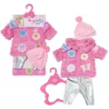 Produktbild: BABY born Flauschmantel 43cm - Puppenoutfit Jacke, Leggings, Mütze + Stiefel