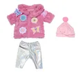Produktbild: ZAPF CREATION BABY BORN PINK COAT SET FLAUSCHMANTEL 43 CM NEU OVP