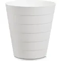 Produktbild: Zeller Abfalleimer, 13,5 Liter, Kunststoff, weiß, Ø29 x 30 cm, 18107 - Weiß