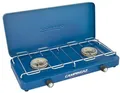 Produktbild: Campingaz Base Camp Gaskocher mit Deckel, 2-flammig inkl. Gasschlauch, 50mbar