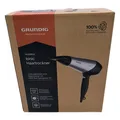 Produktbild: GRUNDIG HD 6080 B Haartrockner 2200 W, Föhn, Ionen Funktion, 3 Temperatur- und 2