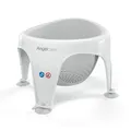 Produktbild: Angelcare Badering Badesitz rund mit Soft-Touch Sitzfläche Light grey
