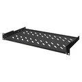 Produktbild: DIGITUS DN-19 TRAY-1-SW Fachboden schwarz 48,2 x 25,0 cm, 1 St.