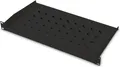 Produktbild: DIGITUS Fachboden 1HE 45x483x250mm bis 15kg schwarz