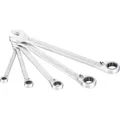 Produktbild: HAZET Knarrenringmaulschlüsselsatz 5-teilig SW8-19mm umschaltbar 606/5