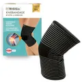 Produktbild: TRIGGin Kniebandage – Stabilisierung des Knies bei sportlichen Aktivitäten | Kupfer- und Carbonfasern für extra Halt, 2-fach-Wirkung Kompression und Wärmeunterstützung | Zertifizierte Qualität