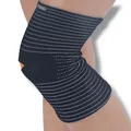 Produktbild: Kniebandage mit Kupfer & Carbonfasern Stabilisierung Wärme & Stützfunktion