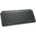 Produktbild: LOGITECH MX Keys Mini Graphite, schwarz, LEDs weiß, LogiBolt USB/Bluetooth, DE