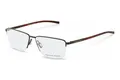 Produktbild: Porsche Design P8399 A  59  Brille Korrektionsbrille Brillenfassung Schwarz Rot
