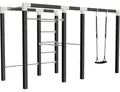 Produktbild: Plus Outdoor Fitness Modell 3 138 x 220 x 380 cm schwarz