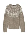 Produktbild: VERO MODA Vmsimone Ls Nordic Pullover Ga Rep Boo