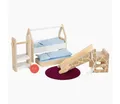 Produktbild: Small Foot Puppenhausmöbel Puppenhausmöbel Kinderzimmer (packung, 12tlg., set packung), Liebevoll gestaltetes Set für kreatives Spielen