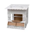Produktbild: adam toys - Spielhaus Indoor aus Pappe, Kaufladen für Kinder zum Bemalen