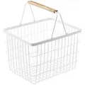 Produktbild: Yamazaki Wäschekorb, Weiß, Metall, 41.5x38.5x31 cm, Ordnen & Aufbewahren, Wäschekörbe & Tonnen