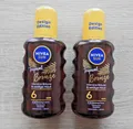 Produktbild: Nivea SUN Tropical Bronze Öl-Spray  SPF6 mit Carotin  2 x 200ml - NEU