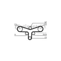 Produktbild: CONTITECH CT1015 Timing Belt Kit CT1015K1
