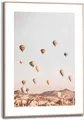 Produktbild: Reinders! Bild Gerahmtes Bild Heißluftballon Ballonfahrt - Kappadokien - Freiheit, Heißluftballon (1 St)