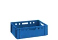 Produktbild: BURI Transportbehälter Fleischerkiste Fleischkiste Eurofleischerkiste E2 Stapelkiste Blau, (1-St)
